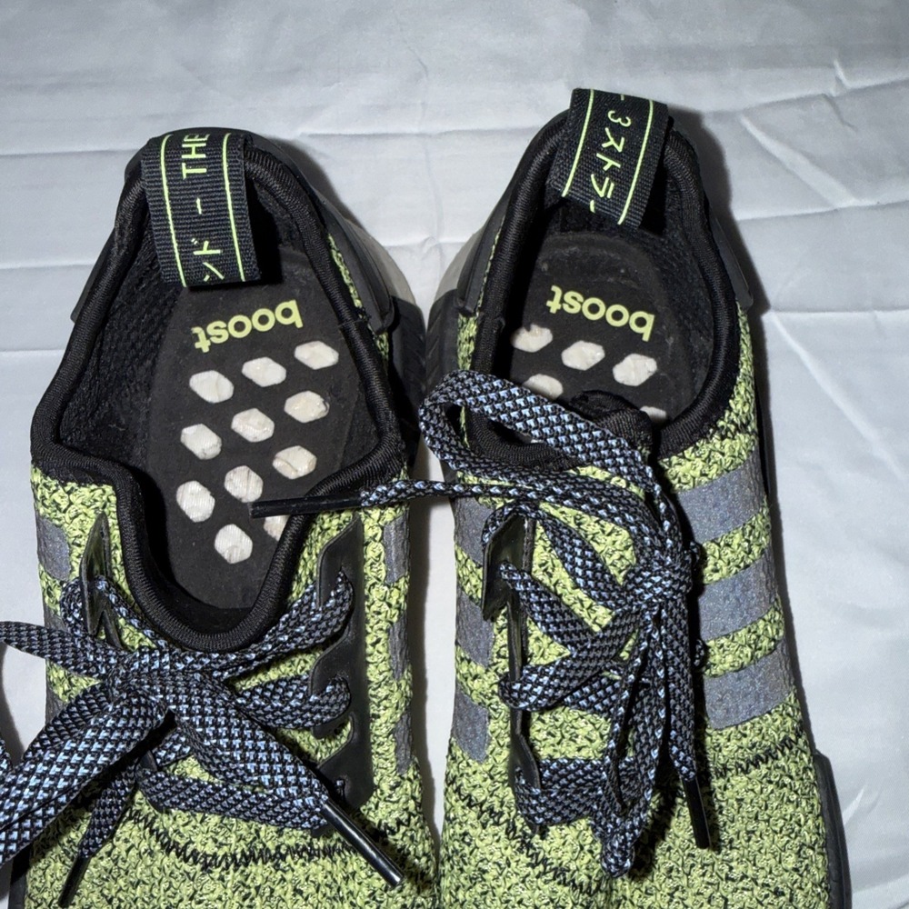Adidas Boost Green Black SHW675001 Mens Size 10 US Without Box - Picture 4 of 10